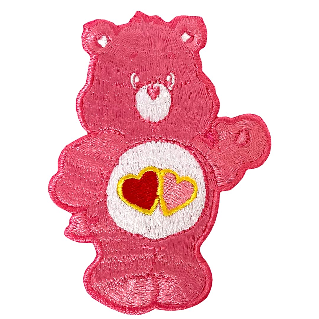Classic Love a Lot Bear Sew on Patch | Care Bears Official Merchandise