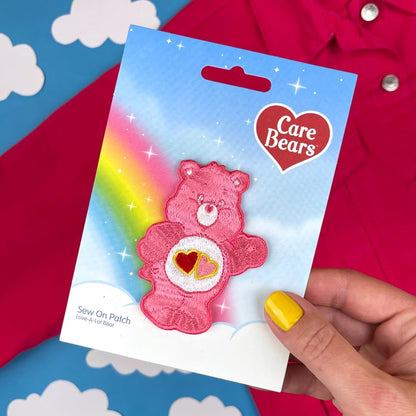 Classic Love a Lot Bear Sew on Patch | Care Bears Official Merchandise