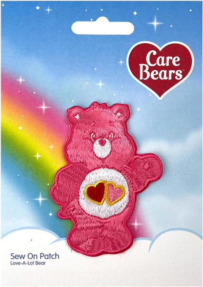 Classic Love a Lot Bear Sew on Patch | Care Bears Official Merchandise