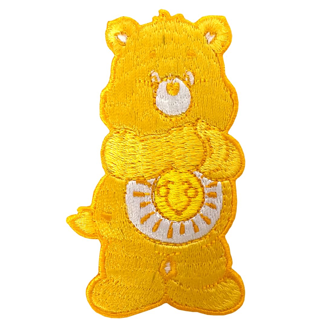 Pawprint Family | Classic Funshine Bear Sew on Patch | Care Bears Official Merchandise