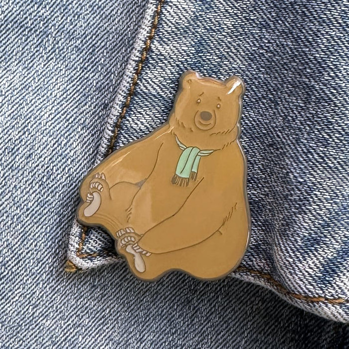 Pawprint Family | Bear Character Enamel Pin Badge | Michael Rosen & Helen Oxenbury's We're Going on a Bear Hunt Official Merchandise
