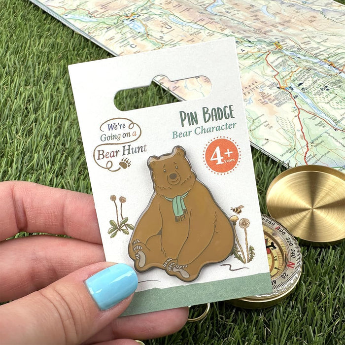Pawprint Family | Bear Character Enamel Pin Badge | Michael Rosen & Helen Oxenbury's We're Going on a Bear Hunt Official Merchandise