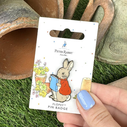 Flopsy Enamel Pin Badge | Official Merchandise from Beatrix Potter's The Tale of Peter Rabbit