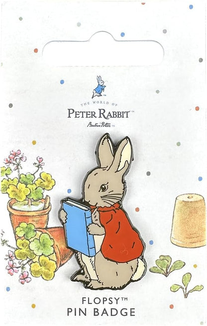 Flopsy Enamel Pin Badge | Official Merchandise from Beatrix Potter's The Tale of Peter Rabbit