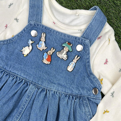 Flopsy Enamel Pin Badge | Official Merchandise from Beatrix Potter's The Tale of Peter Rabbit