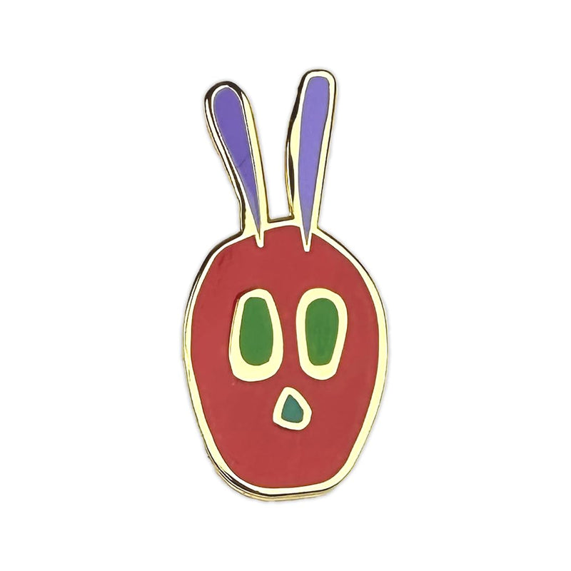 Pawprint Family Pin esmaltado con cabeza de oruga muy hambrienta, producto oficial del mundo de Eric Carle, talla única, Hierro