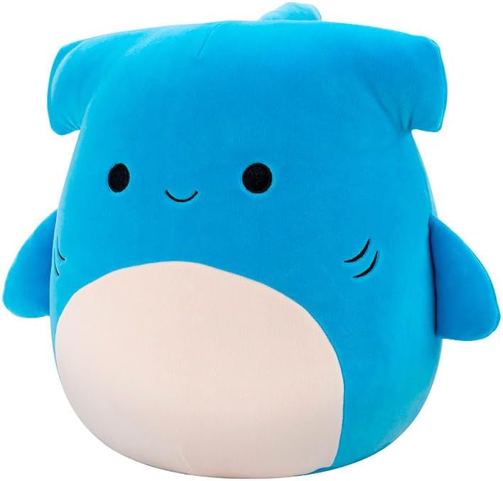 Plush Shark Toy, 30cm Nitro Hammerhead by Squishmallows