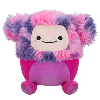 Original Squishmallows 7.5-Inch Woxie the Magenta Bigfoot