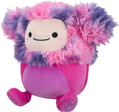 Original Squishmallows 7.5-Inch Woxie the Magenta Bigfoot