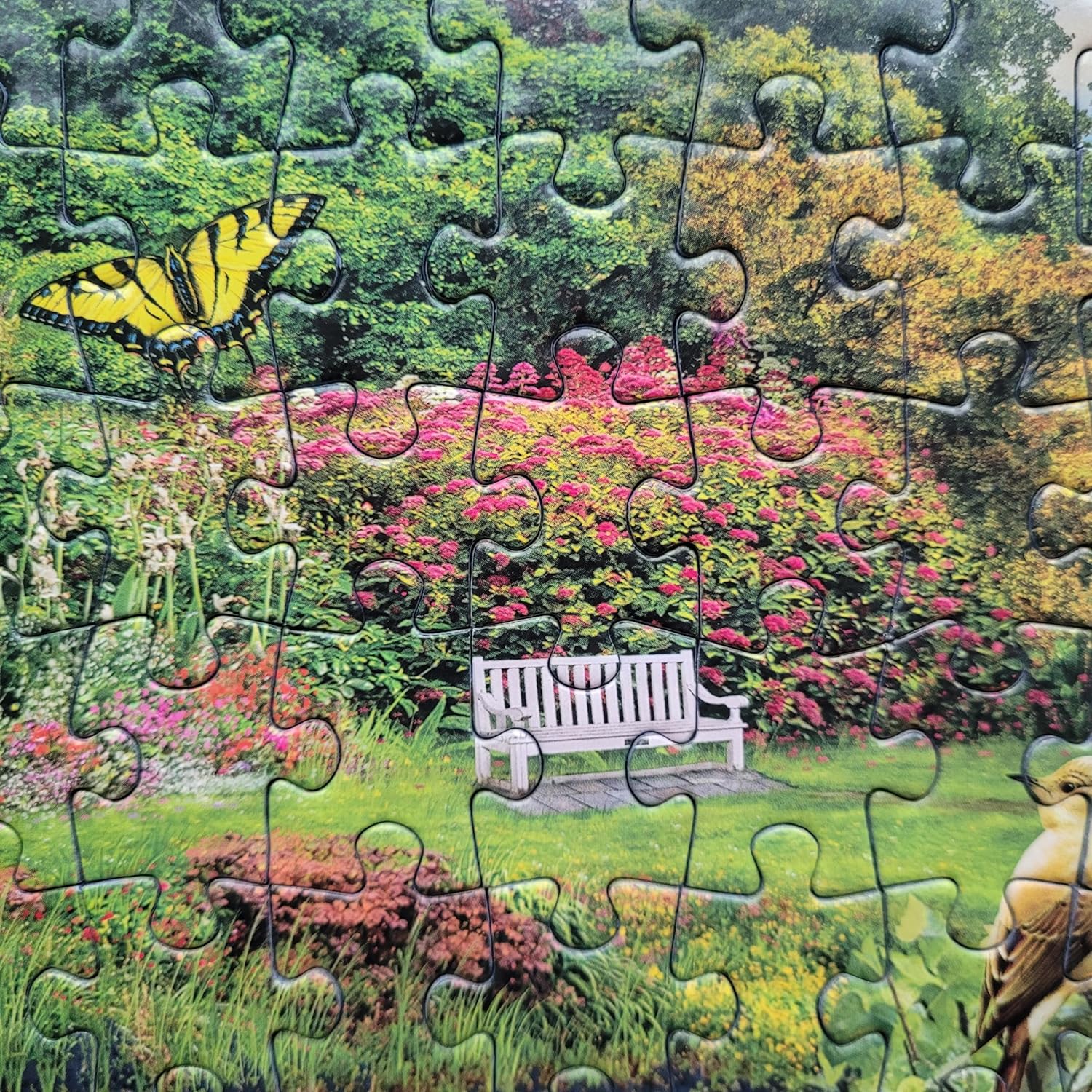 Birdsong by the Stream | 250XL Piece Jigsaw Puzzle | Countryside Jigsaw Puzzle | Extra Large Piece Jigsaw Puzzle for Adults | Premium 100% Recycled Board | Great Gift for Adults | Gibsons Games