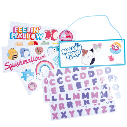 Squishmallows - Room Sign With Wall Decals