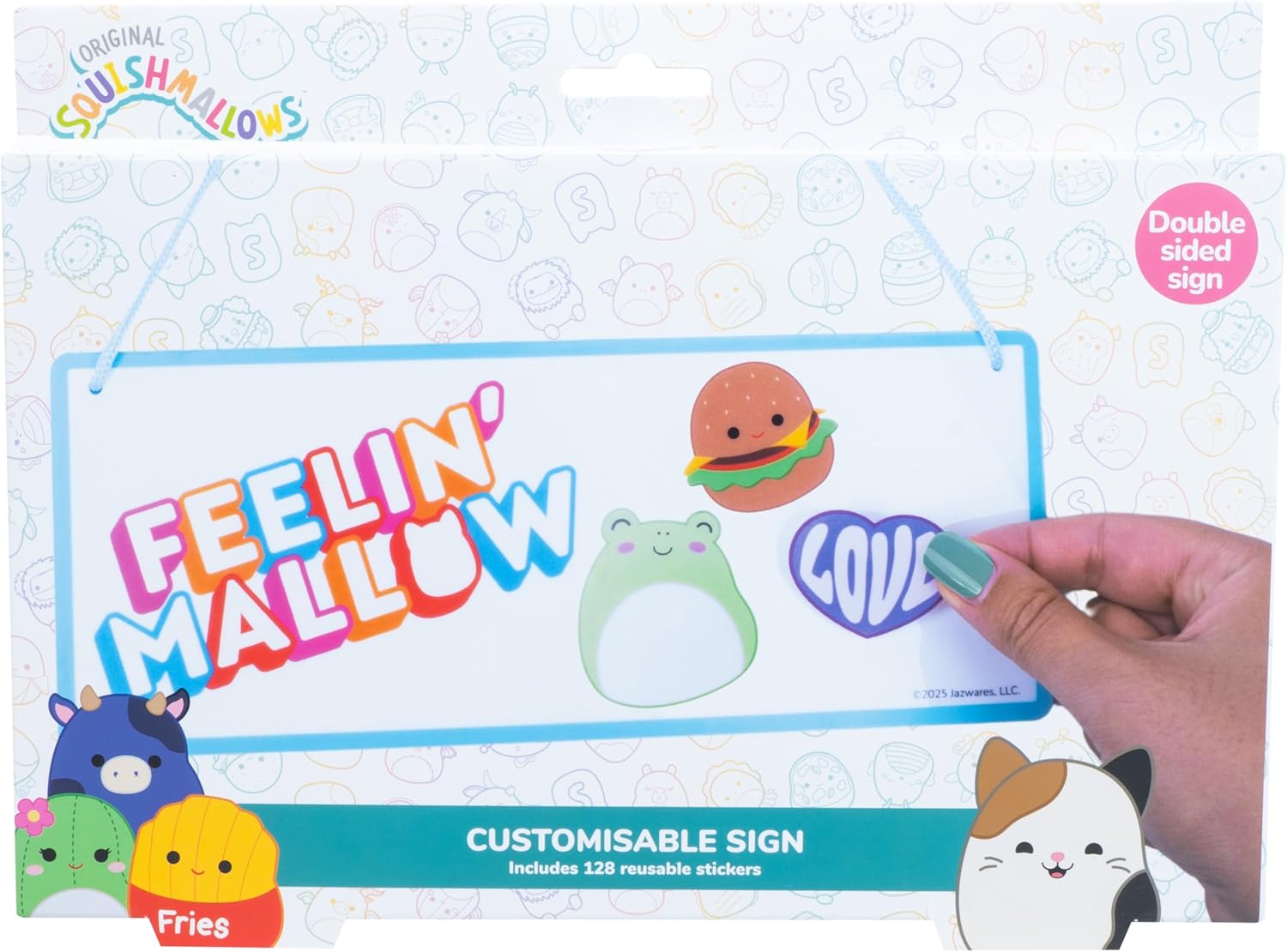 Squishmallows - Room Sign With Wall Decals