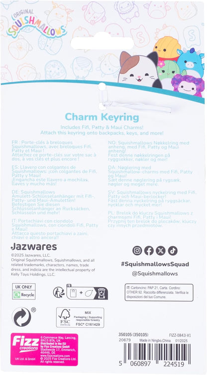 Squishmallows - Charm Keyring (350105)
