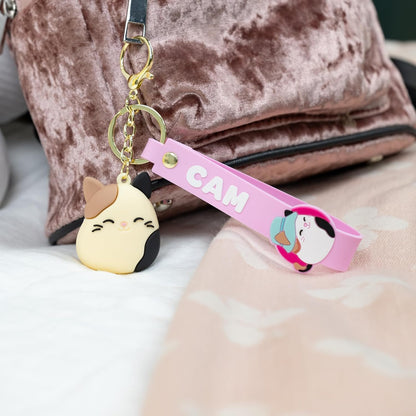 Squishmallows - Cam Wristlet Keyring (350106)