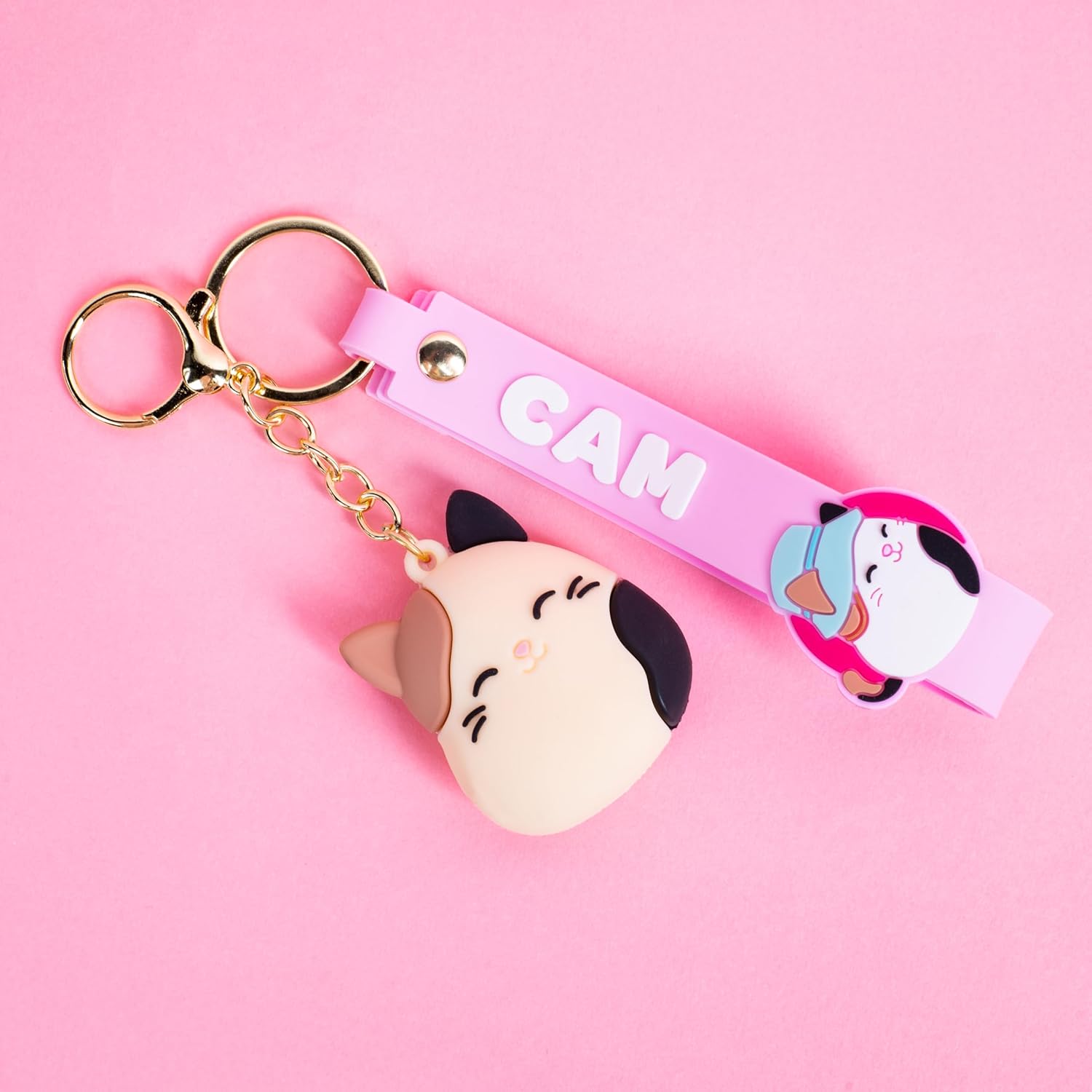 Squishmallows - Cam Wristlet Keyring (350106)