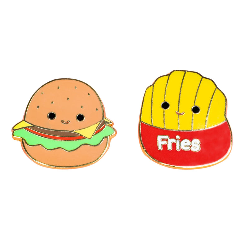 Squishmallows - Pin Badges Carl & Floyd - 1.5 Inches