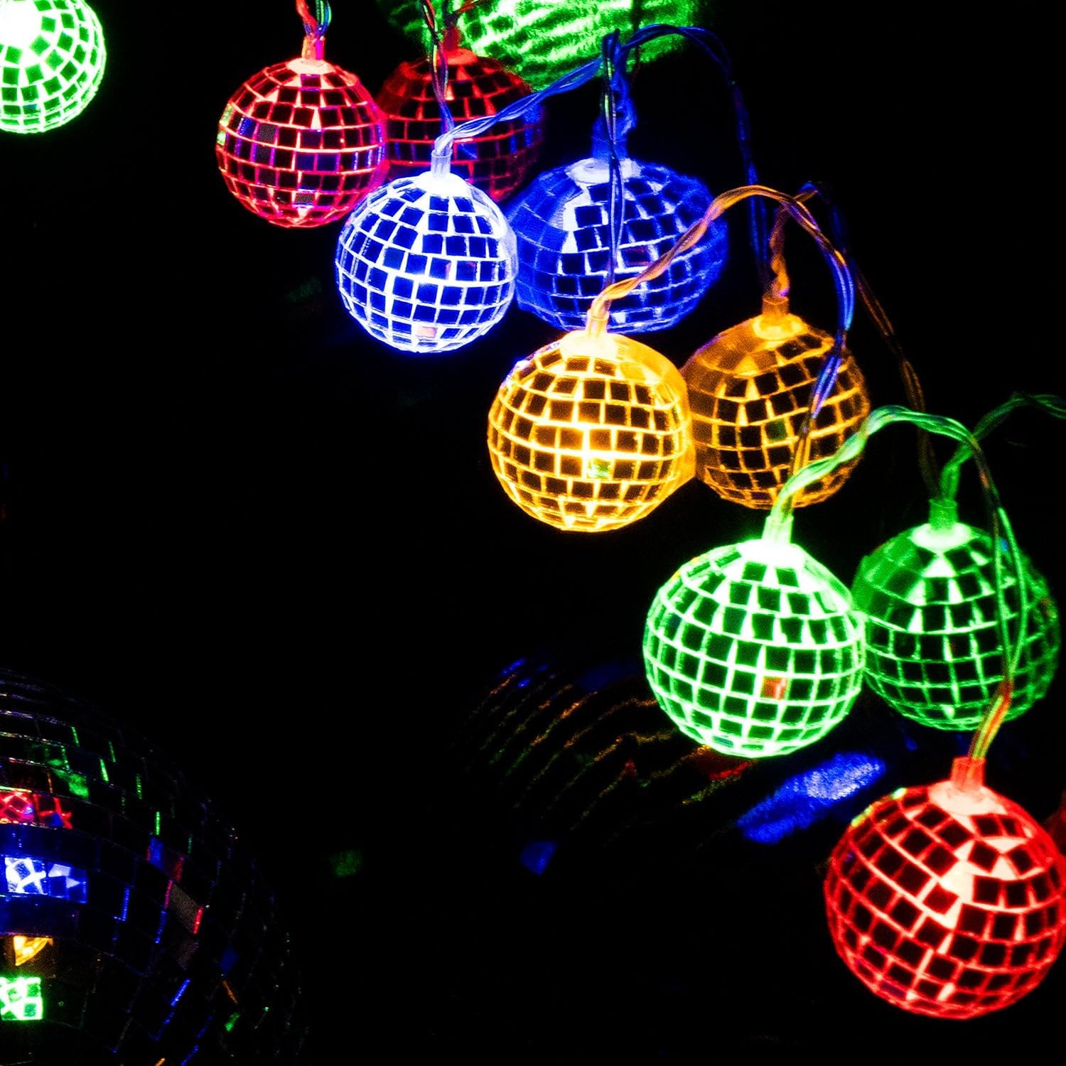 Disco Ball String Lights - 2 Meters