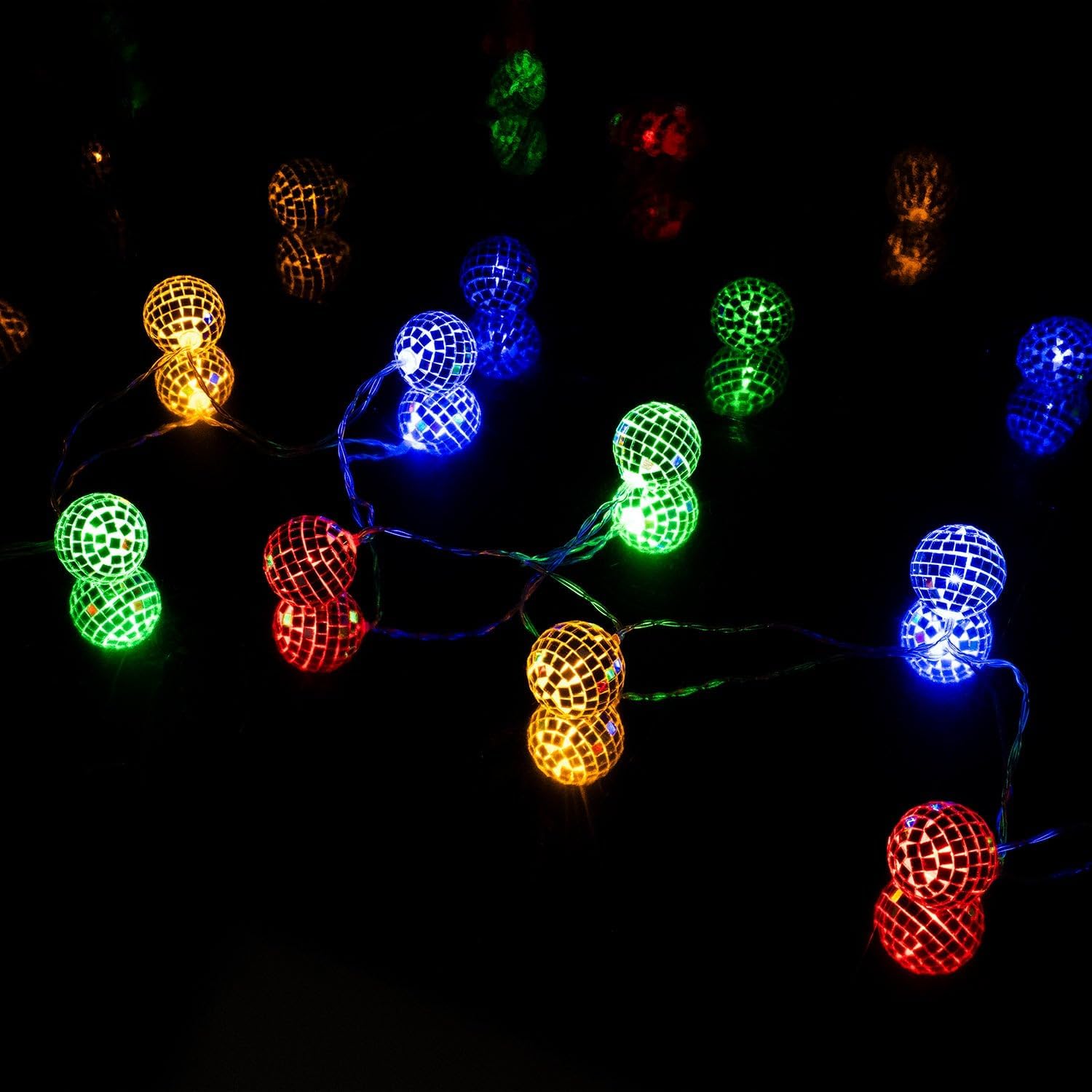 Disco Ball String Lights - 2 Meters