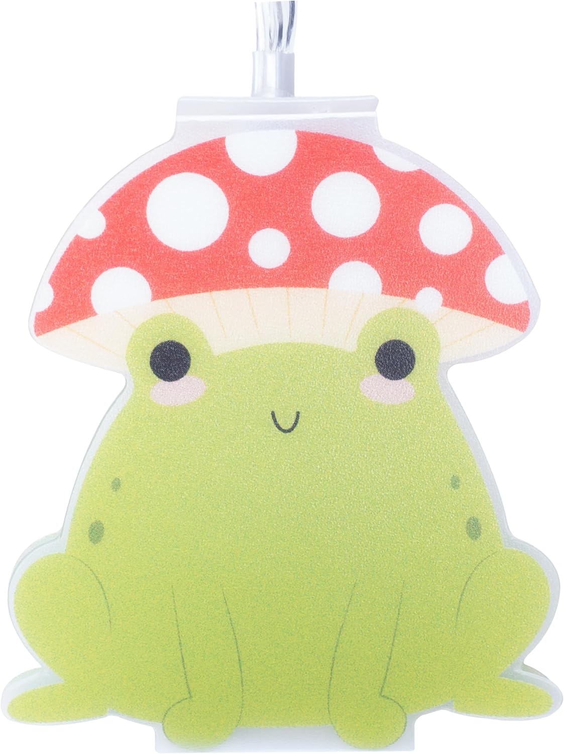 Maurice Mushroom Frog String Light - Green, Red, White