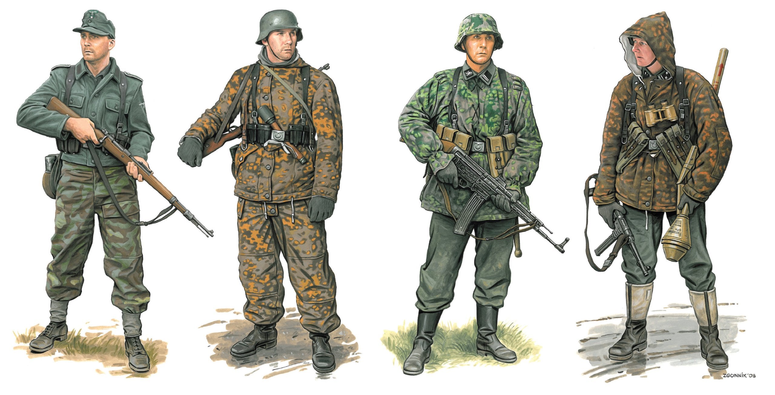 Dragon - 1/35 German Waffen Grenadiers 1944-45