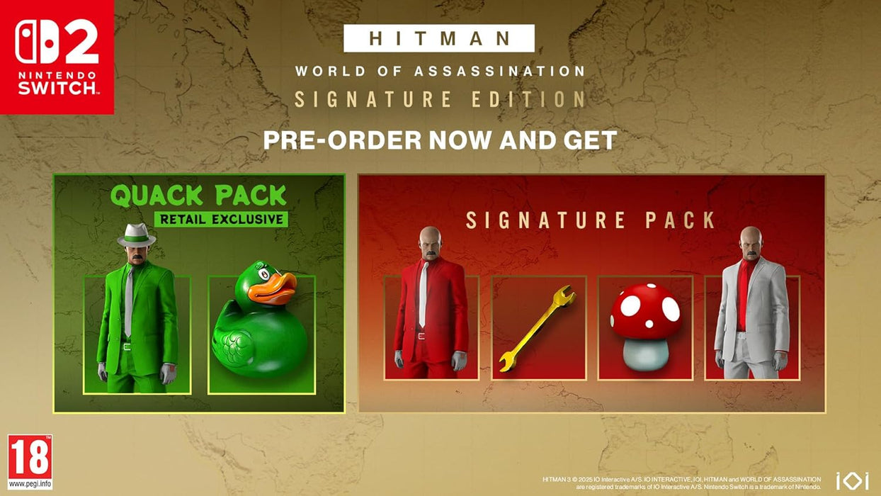 Hitman World of Assassination Signature Edition (Nintendo Switch 2