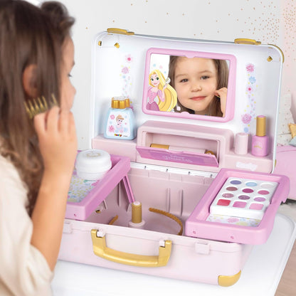 Smoby - Disney Princess Beauty Vanity, 7600320165, +3 anni, 13 accessori, trucchi giocattolo non utilizzabili