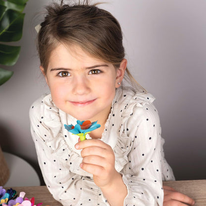 Smoby Créa - Navulset decoratieve bloemen – handmatige activiteit – workshop bloemencreatie – 350411 – aanvulling ref 7600350410