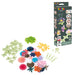 Smoby Créa - Navulset decoratieve bloemen – handmatige activiteit – workshop bloemencreatie – 350411 – aanvulling ref 7600350410
