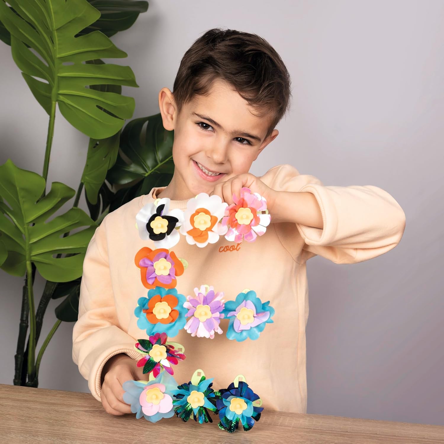 Smoby Créa - Navulset decoratieve bloemen – handmatige activiteit – workshop bloemencreatie – 350411 – aanvulling ref 7600350410