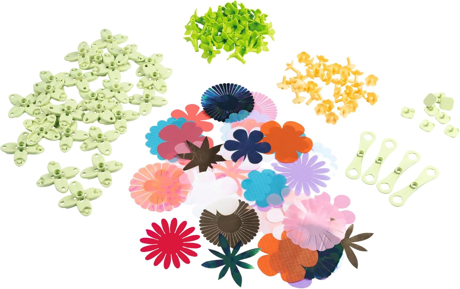Smoby Créa - Navulset decoratieve bloemen – handmatige activiteit – workshop bloemencreatie – 350411 – aanvulling ref 7600350410