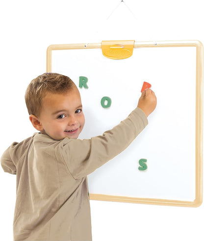 Smoby, Set 48 Letras Mayúsculas Magnéticas, Aprender a Deletrear, optimo para Pizarras Magnéticas Smoby, Niños Niñas A Partir de 3 años, 7600430107