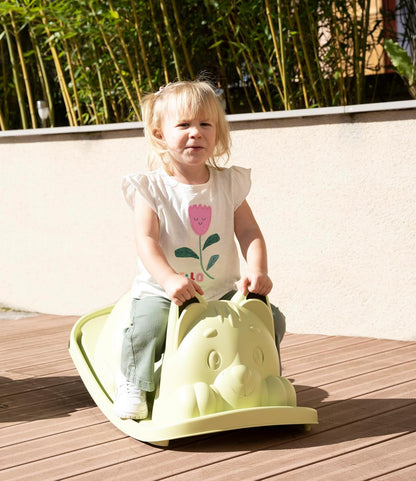 Smoby - Smoby Life Schommel Kat Groen