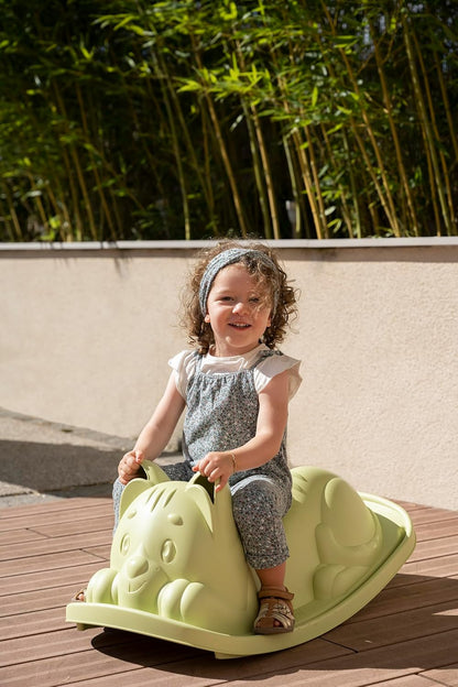 Smoby - Smoby Life Schommel Kat Groen