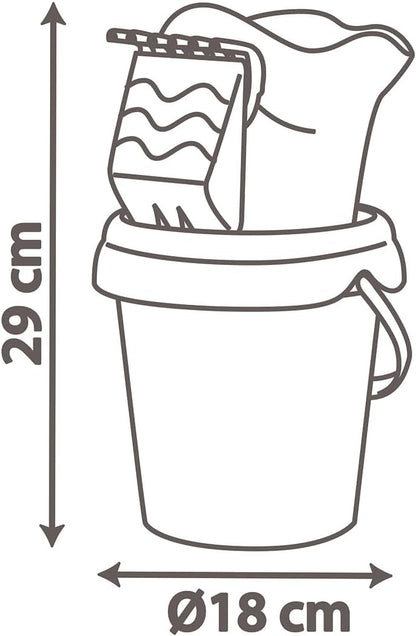 Smoby - Disney Stitch - Bucket Set (7600862185)