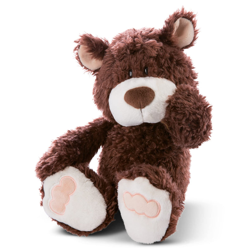 NICI Kuscheltier Bär 25 cm – Nachhaltiges Plüschtier für Mädchen, Jungen & Babys – Flauschiges Stofftier zum Spielen, Sammeln & Kuscheln – Gemütliches Schmusetier, Kakaobraun
