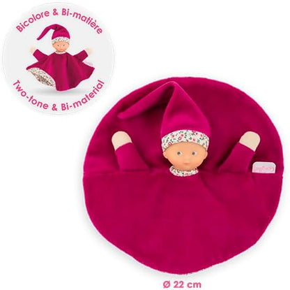 Corolle - Corolle Tidoudou - Roze Grenadine Knuffeldoek 17cm