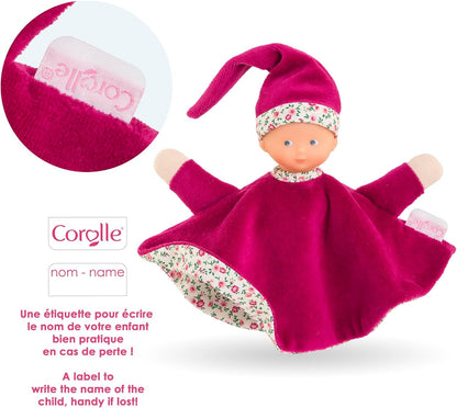 Corolle - Corolle Tidoudou - Roze Grenadine Knuffeldoek 17cm