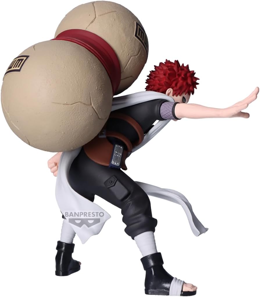BANPRESTO BP28550P BP28550P Gaara and Uchiha Sasuke 12 cm Collectible Figure, Multi-Colour, Ideal for Anime Fans