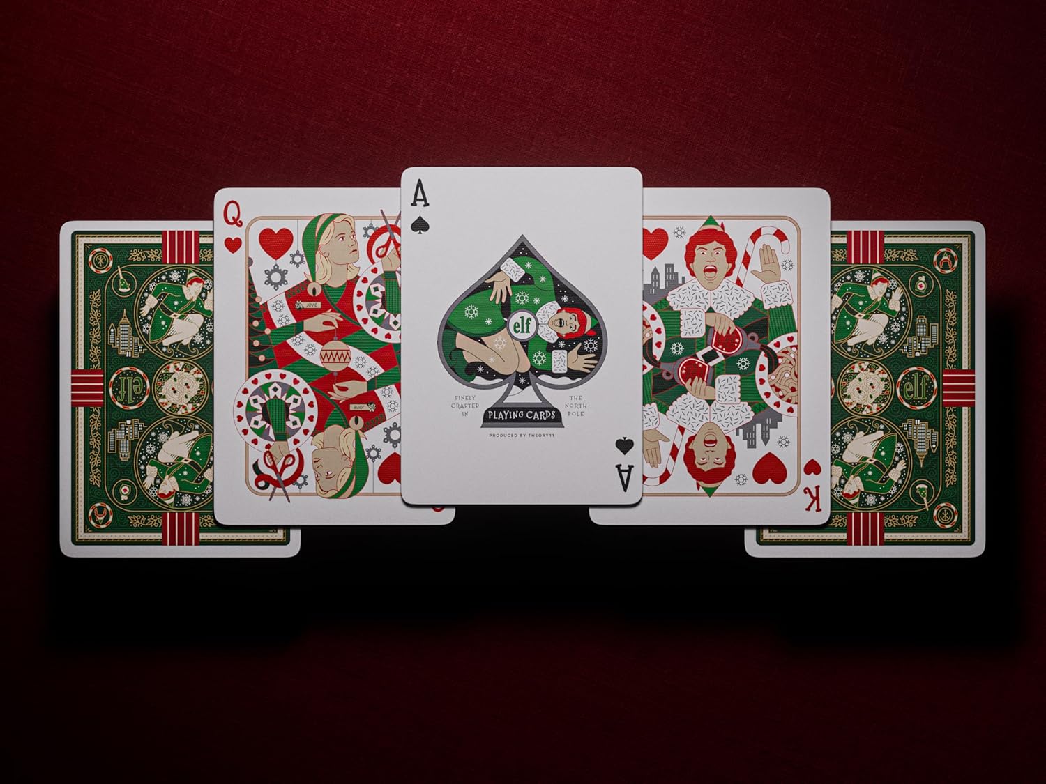 theory11 Elf Playing Cards, Premium Playing Cards, Poker Size Standard Index, Luxury Playing Cards