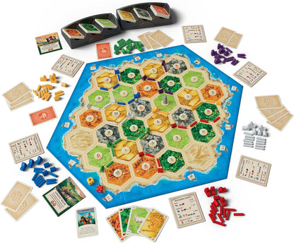 CATAN 6ª edición de expansión de 5 a 6 jugadores | Juego de mesa | A partir de 10 años | 3-6 jugadores | 60-90 minutos de tiempo de juego