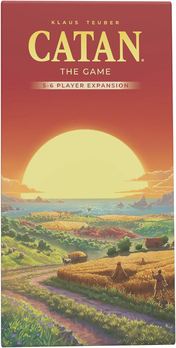 CATAN 6ª edición de expansión de 5 a 6 jugadores | Juego de mesa | A partir de 10 años | 3-6 jugadores | 60-90 minutos de tiempo de juego