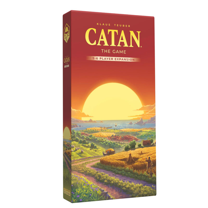 CATAN 6ª edición de expansión de 5 a 6 jugadores | Juego de mesa | A partir de 10 años | 3-6 jugadores | 60-90 minutos de tiempo de juego