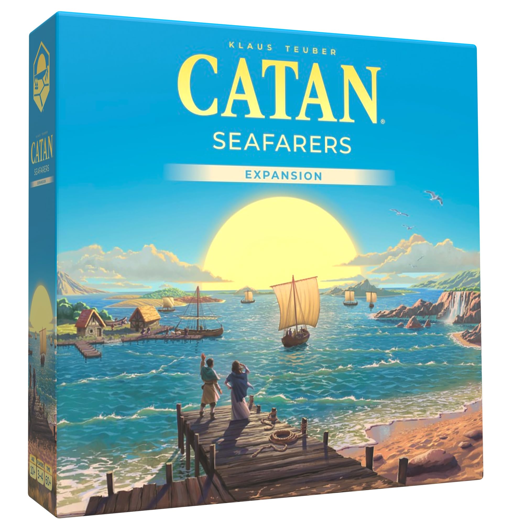 CATAN Seafarers Board Game Expansion (6ème édition) Jeu de stratégie pour Enfants et Adultes, Âge 12+, 3-4 Joueurs, 60 Minutes de Temps de Lecture, Créé par CATAN Studio
