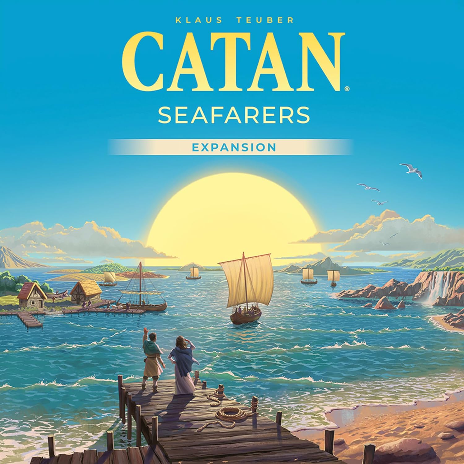 CATAN Seafarers Board Game Expansion (6ème édition) Jeu de stratégie pour Enfants et Adultes, Âge 12+, 3-4 Joueurs, 60 Minutes de Temps de Lecture, Créé par CATAN Studio