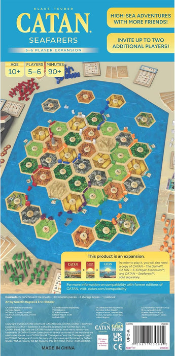 CATAN Seafarers 5-6 Player Expansion 6th Edition