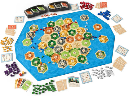 CATAN Extension de jeu de société Seafarers 5-6 joueurs 6e édition | Extension de jeu de société | À partir de 10 ans | 3 à 6 joueurs | Temps de jeu de 60 à 90 minutes