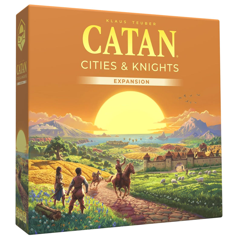 CATAN Cities and Knights Expansion 6ª edición | Juego de mesa | A partir de 12 años | 3-4 jugadores | 60-90 minutos de tiempo de juego