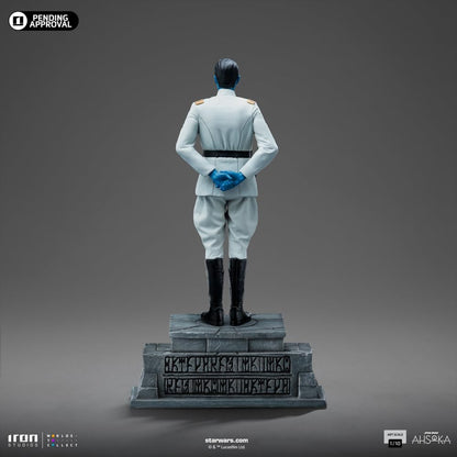 Iron Studios Collectible Statue Grand Admiral Thrawn - Star Wars - Art Scale 1/10 Multicolor Polystone 9.6 inches 24,5 cm