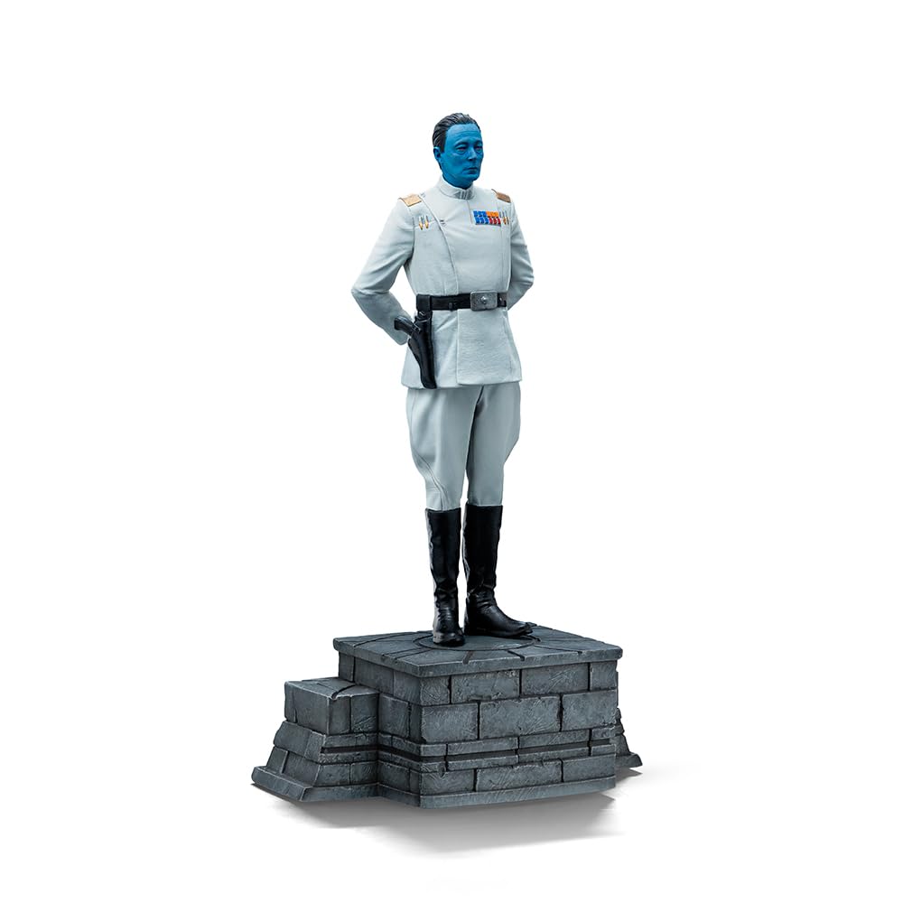 Iron Studios Collectible Statue Grand Admiral Thrawn - Star Wars - Art Scale 1/10 Multicolor Polystone 9.6 inches 24,5 cm