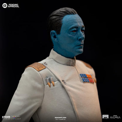 Iron Studios Collectible Statue Grand Admiral Thrawn - Star Wars - Art Scale 1/10 Multicolor Polystone 9.6 inches 24,5 cm